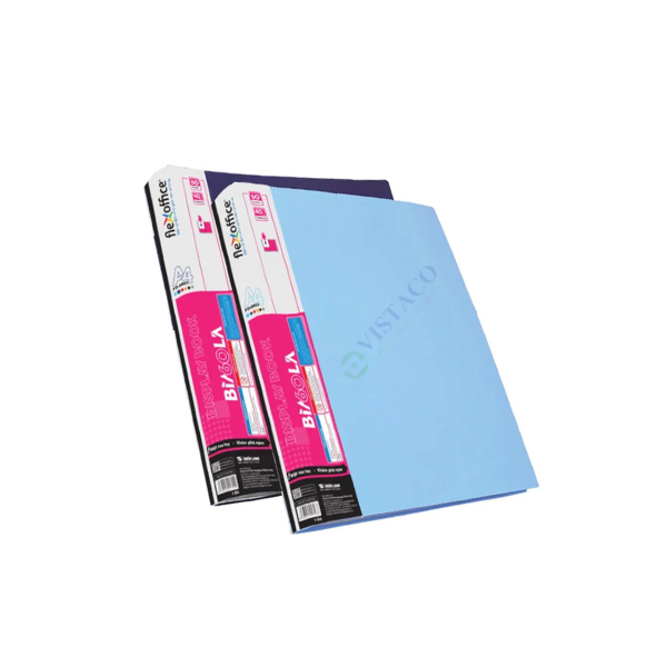 Bìa 60 lá A4 FO-DB03 xanh T40