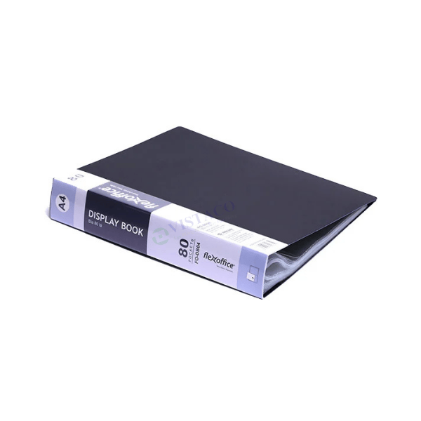 Bìa 80 lá A4 FO-DB04 xanh T30