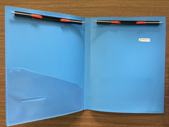 Bìa 2 lò xo A4 ngang-dọc Long Đỉnh  ( Bìa 2 lò xo A )