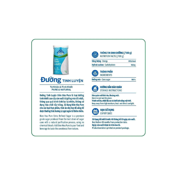 Đường biên hòa 1kg