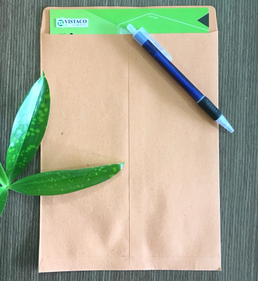 Bao thư  A5 vàng ĐL100  100c/xấp