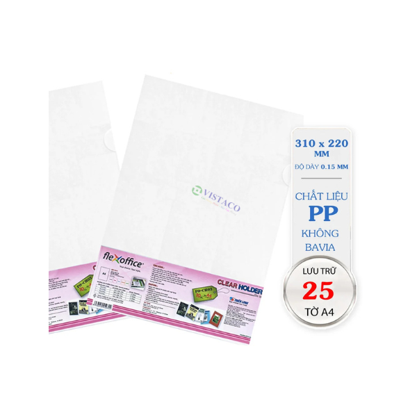 Bìa lá A4 FO-CH03 Thiên Long (dày 0.15mm)