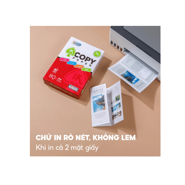 Giấy IK Copy A4/80