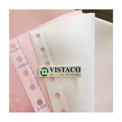 Giấy in liên tục 2 liên 210x279 - Chia đôi