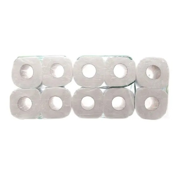 Giấy vệ sinh AnAn 10Cuộn lốc (Giấy lụa cuộn An An 2c x 5)