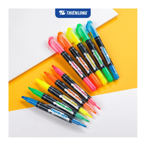 Bút dạ quang HL-03 cam Thiên Long