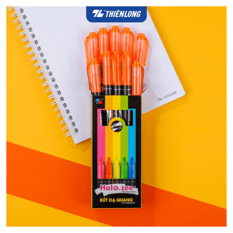 Bút dạ quang HL-03 cam Thiên Long