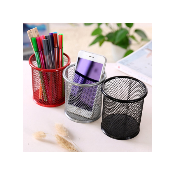 Cắm bút sắt tròn Comix B2259 ( Khay bút sắt comix 2259 )