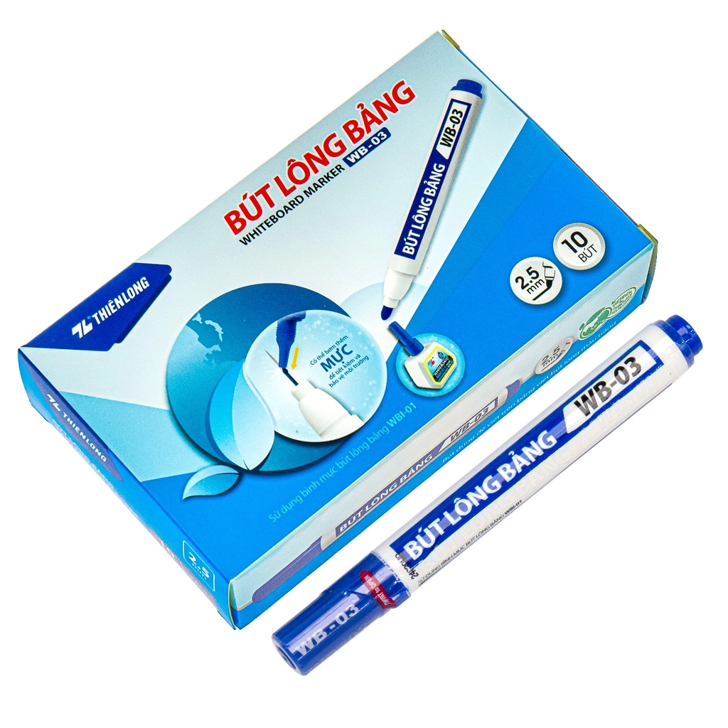 Bút lông bảng WB-03 xanh Thiên Long
