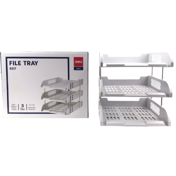 Kệ 3 tầng nhựa Deli 9217