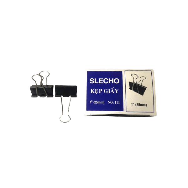 Kẹp bướm SLECHO 25mm ( Kẹp giấy 25mm)