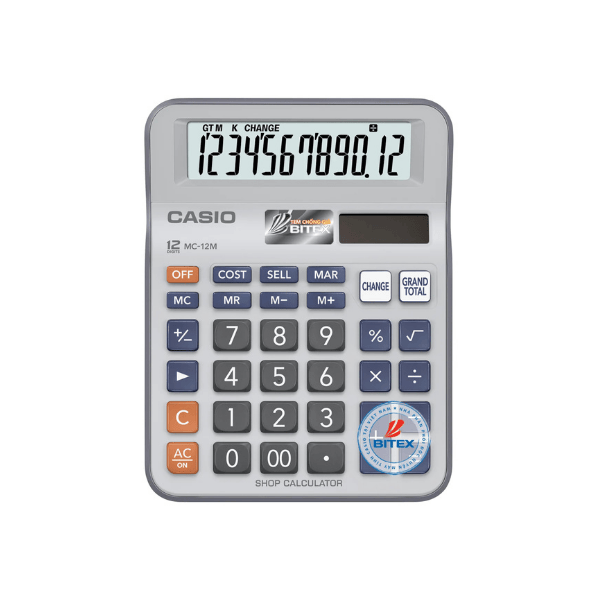 Máy tính Casio MC12M
