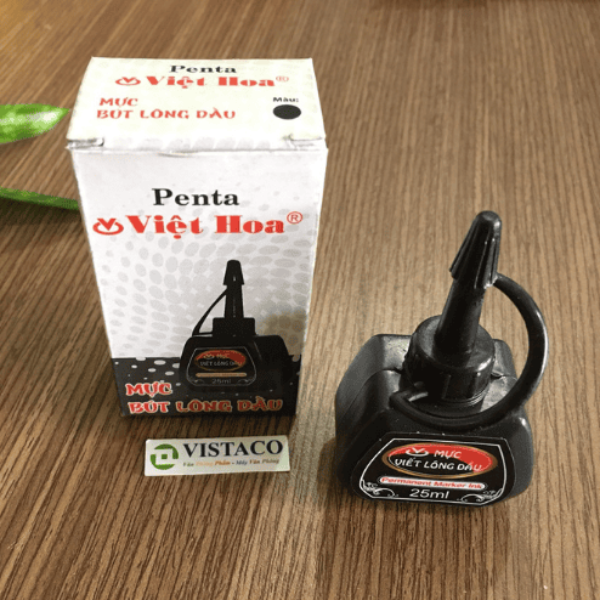 Mực bút lông dầu Penta Việt Hoa Đen