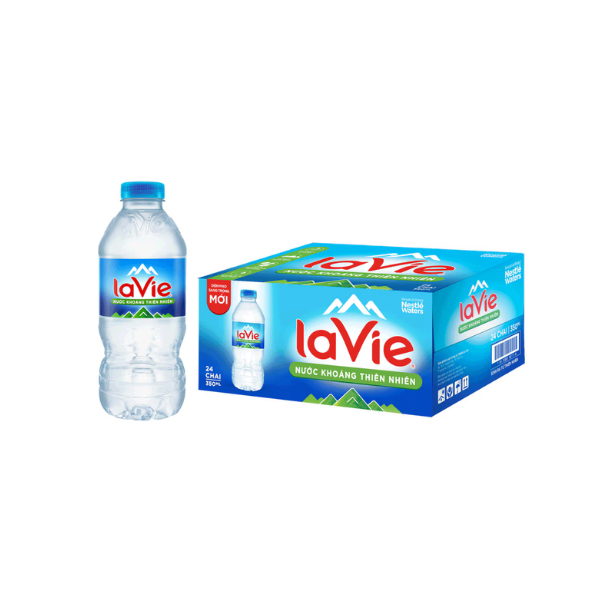 NƯỚC KHOÁNG LA VIE CHAI 350ML TH24
