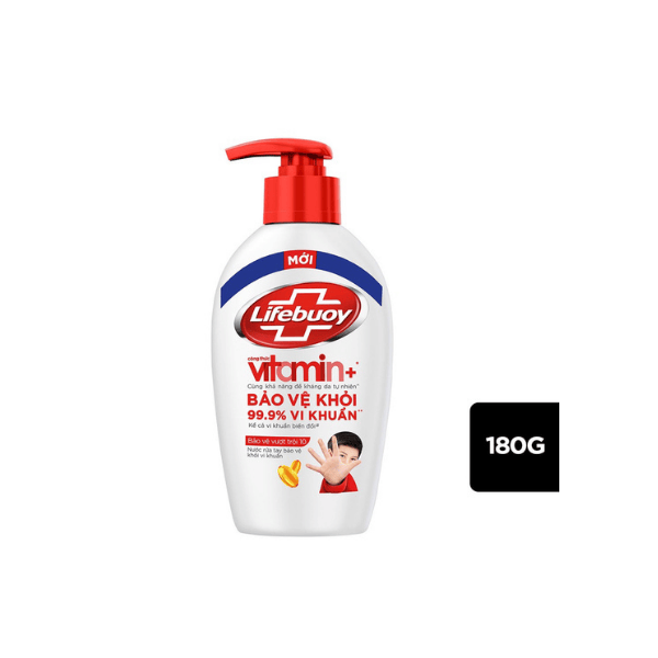 Nước rửa tay Lifebuoy 180gr