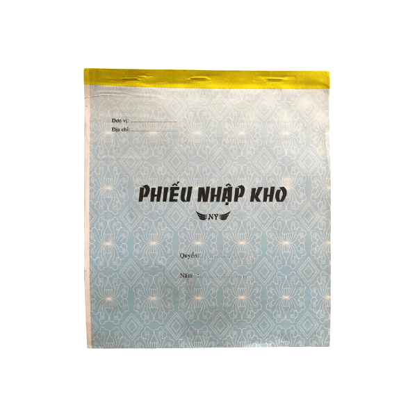 Phiếu nhập kho 3L A4 (50 bộ)