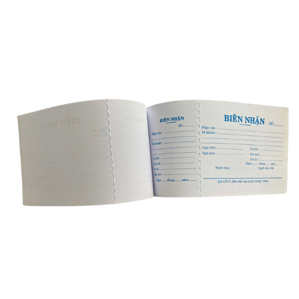 Phiếu biên nhận