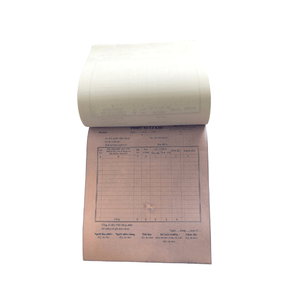Phiếu xuất kho 3L A4 (50 bộ)