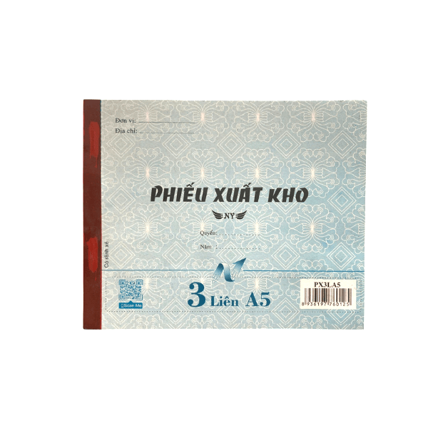 Phiếu xuất  kho 3 liên (50 bộ) 16*21 ( Biểu mẫu 3 Liên - 50 bộ (Phiếu Xuất kho) )