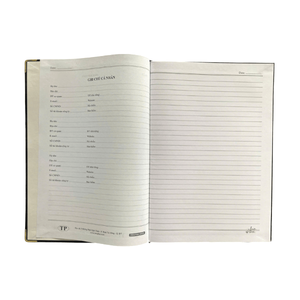 Sổ da A4 192trang (21x30cm)