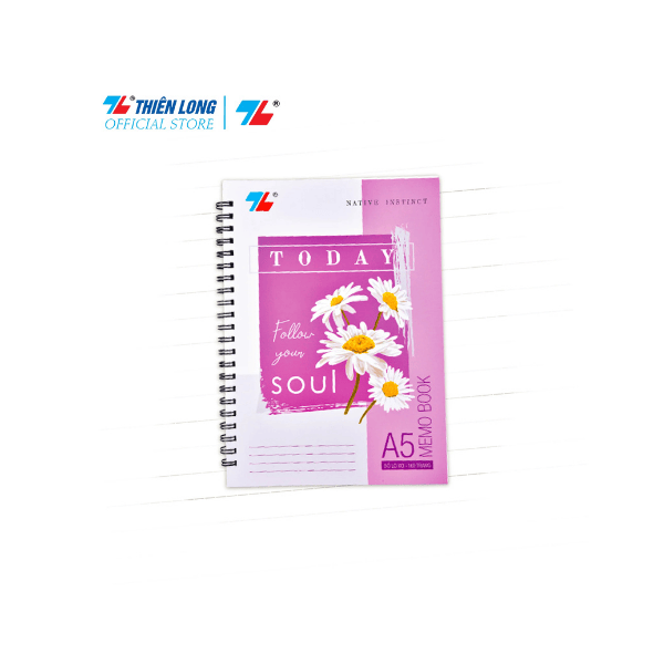 Sổ lò xo A5 TL 160tr MB004 70gms ( Sổ Lò Xo A5 MB004 )