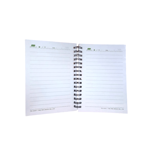 Sổ lò xo PGrand A6 (80tờ - 6q/lốc) ( Sổ lò xo A6 80T  )