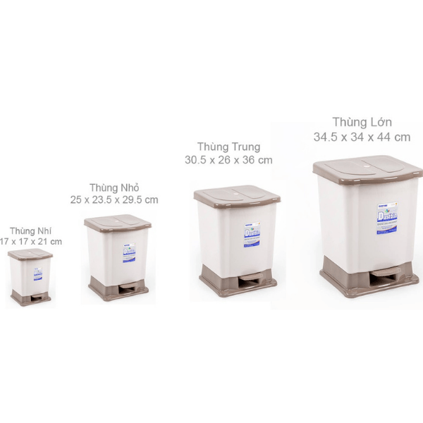 Thùng rác đạp nhỏ  N.741 Duy Tân