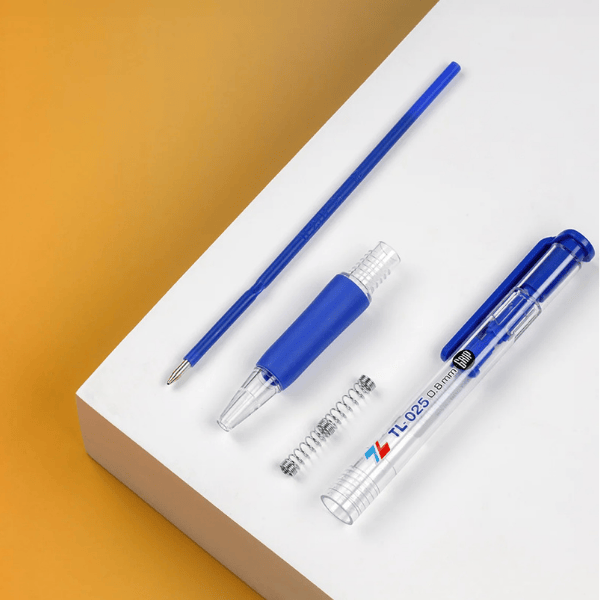 Bút bi TL025 Grip xanh Thiên Long ( Bút bi TL-025 )