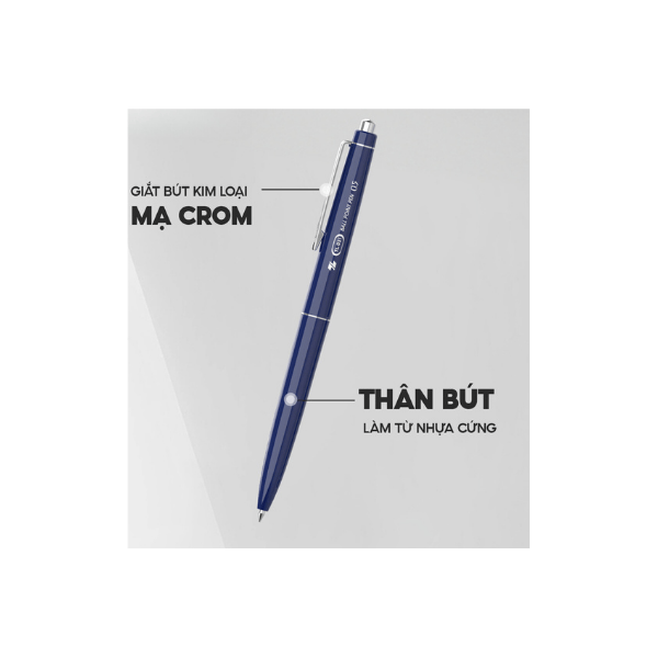 Bút bi TL031 đen Thiên Long