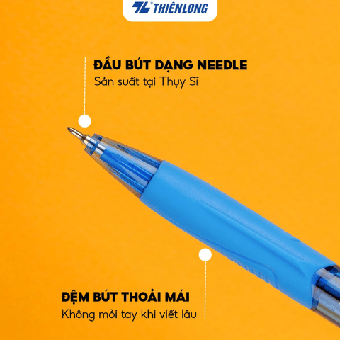 Bút bi Tl-095 xanh Thiên Long