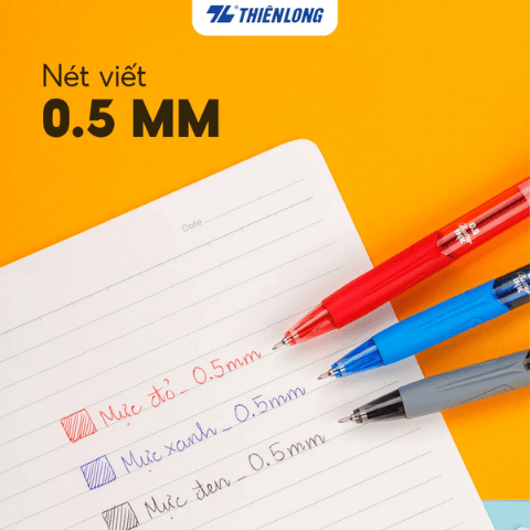 Bút bi Tl-095 xanh Thiên Long