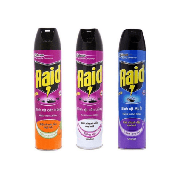 RAID - XIT CON TRUNG KHONG MUI 520ML