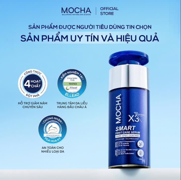 Combo Chăm Sóc Da Nám Hiệu Quả: Kem Dưỡng Nám & Tinh Chất Nám + Tặng 1 Kem Chống Nắng + 1 Sữa Rửa Mặt B5