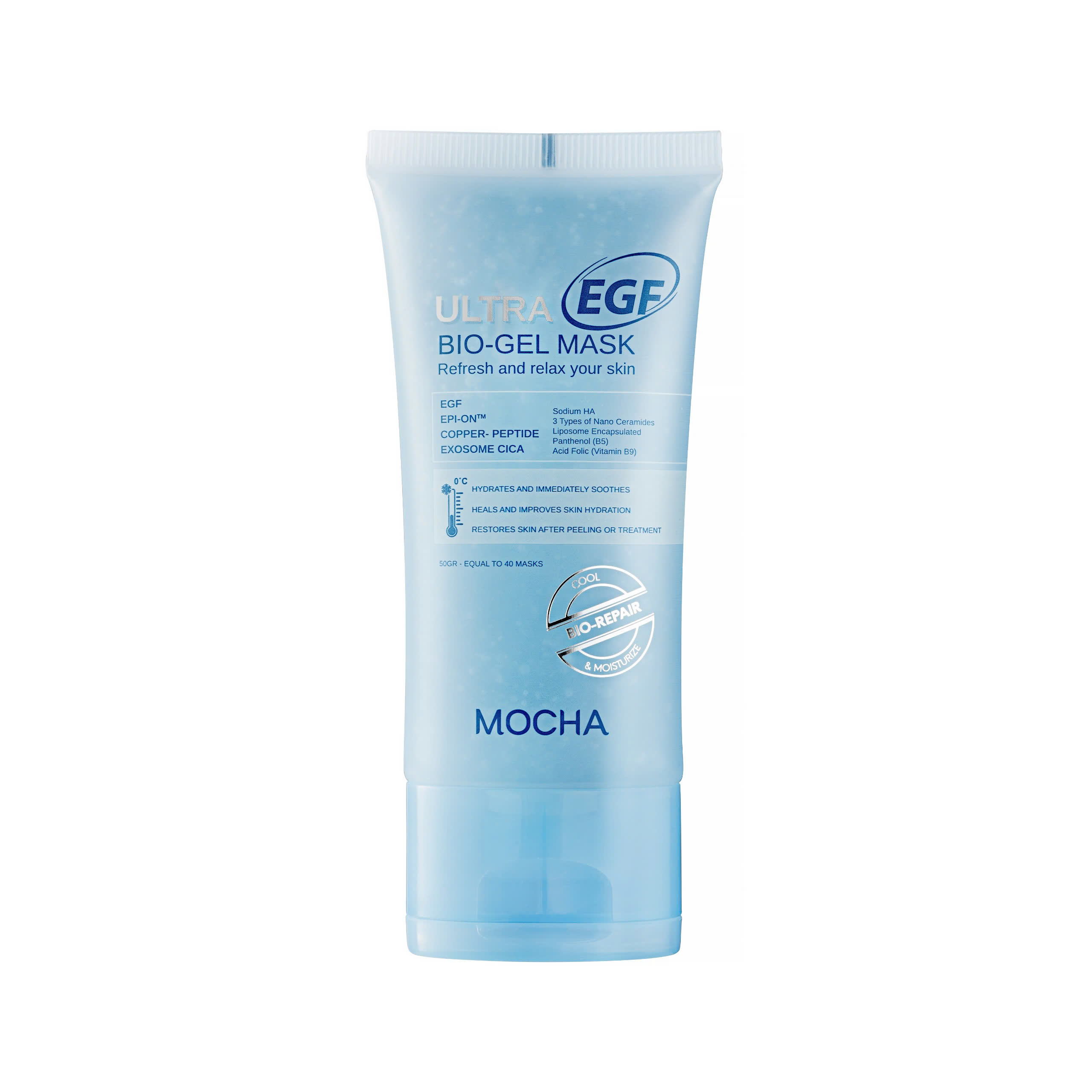 Mặt nạ gel lạnh siêu tinh chất phục hồi từ tế bào gốc thực vật ULTRA EGF BIO - GEL MASK