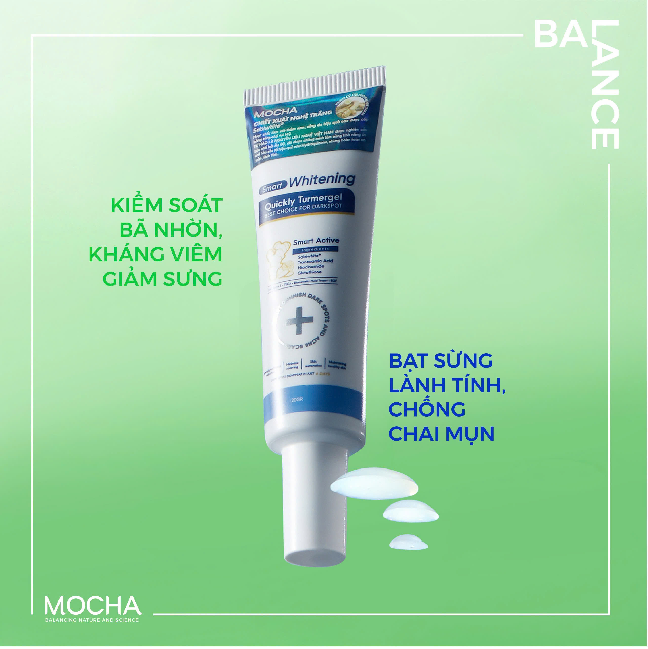 GEL DƯỠNG MÙ U GIẢM MỤN CHUYÊN SÂU - Smart Target