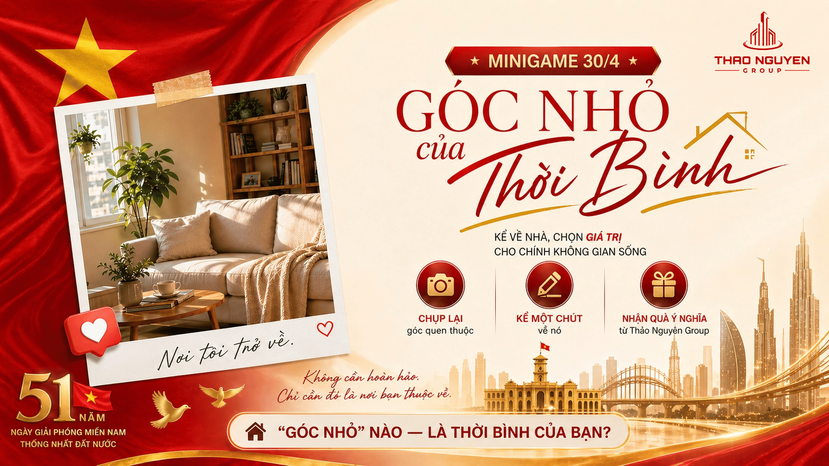Chính thức phát động minigame “Góc nhỏ của thời bình” - Một góc nhỏ thôi, cũng đủ thấy bình yên