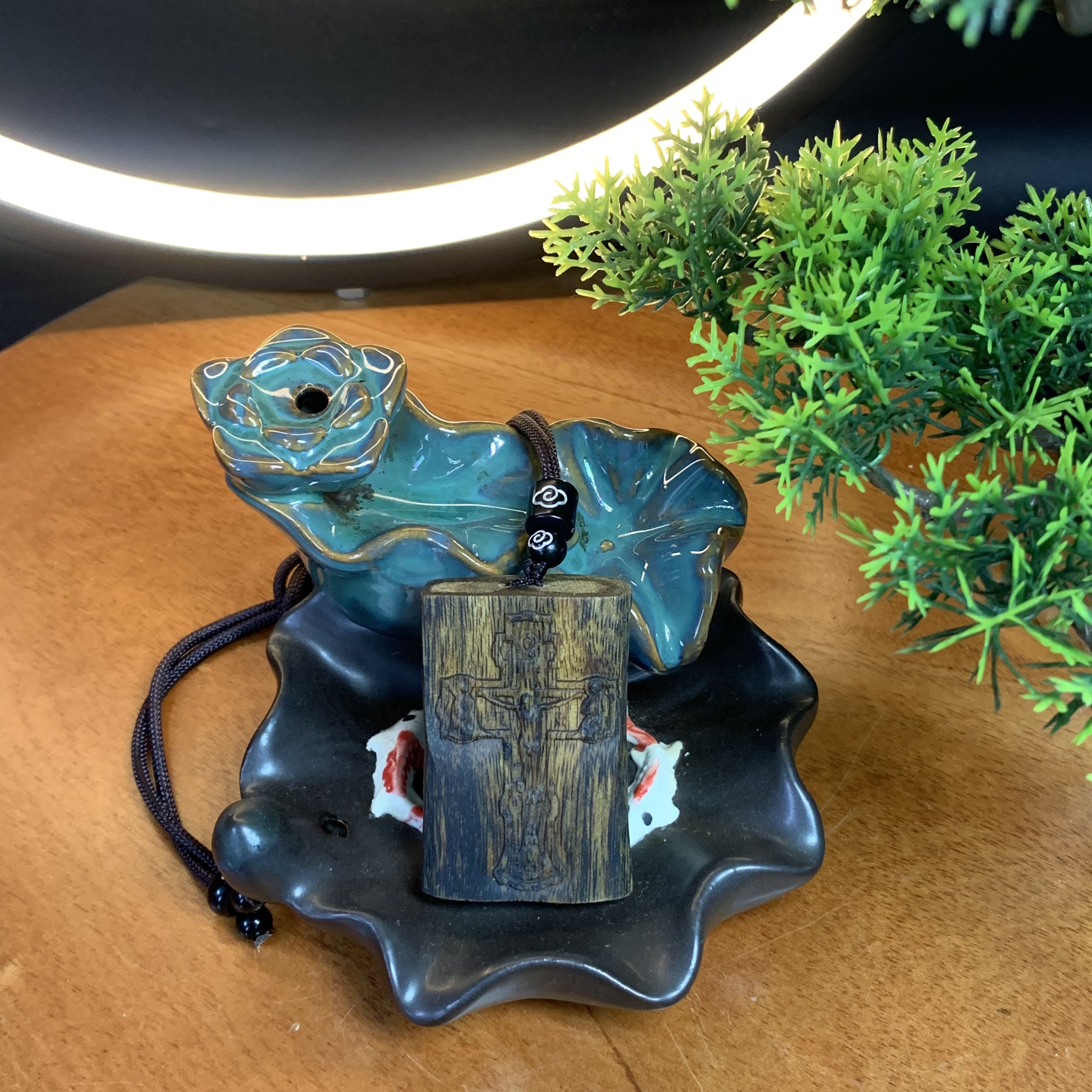 [LIVE] Mặt dây chuyền trầm hương Kì Hải Nam cận chìm khắc hình Công Giáo - Thánh Giá - Chúa Zesu - Đức mẹ Maria Vòng cổ 133