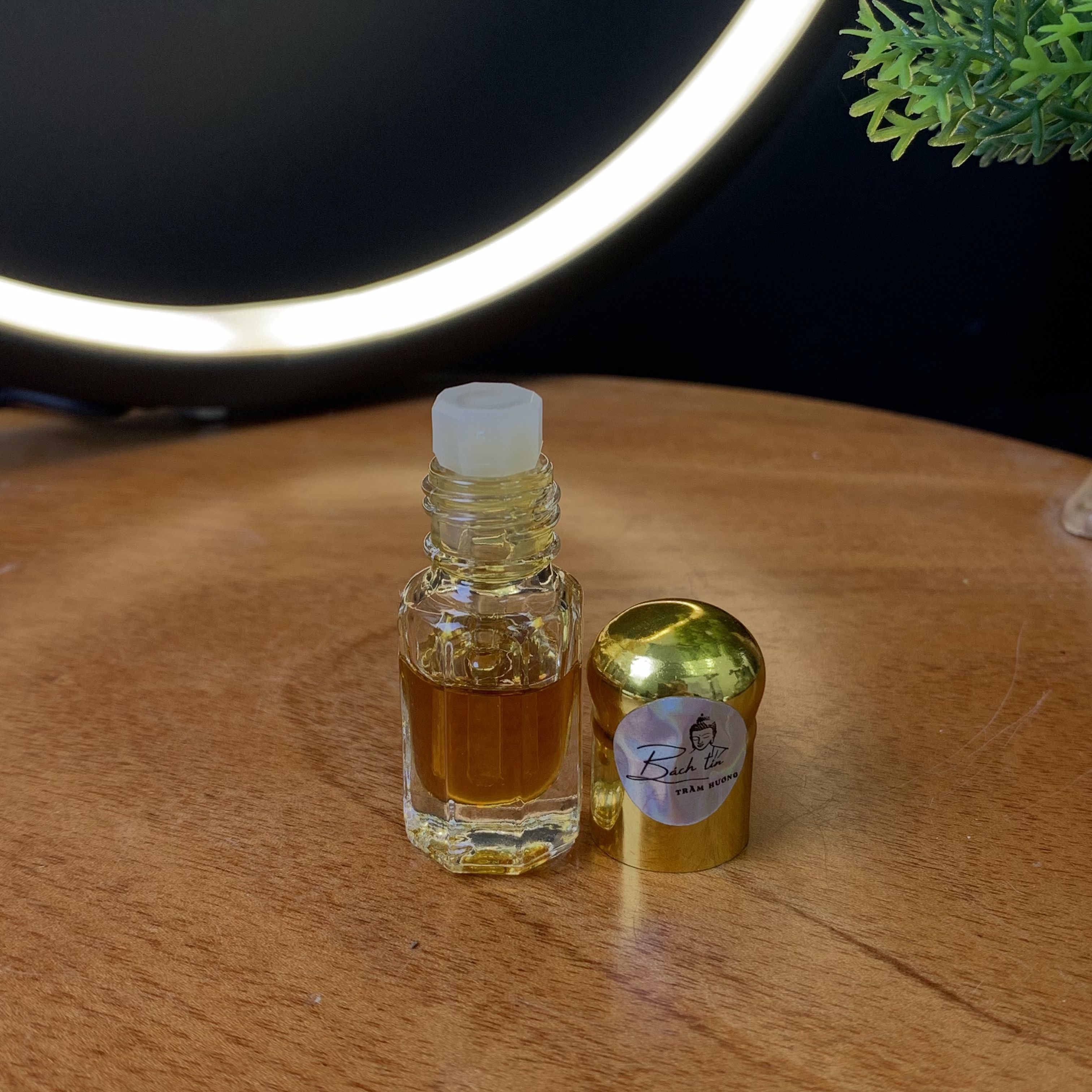 Tinh dầu trầm hương Kì Hải Nam lọ que chấm 2gram nguyên chất Bách Tín thiên nhiên thơm phòng xông nhà nước hoa