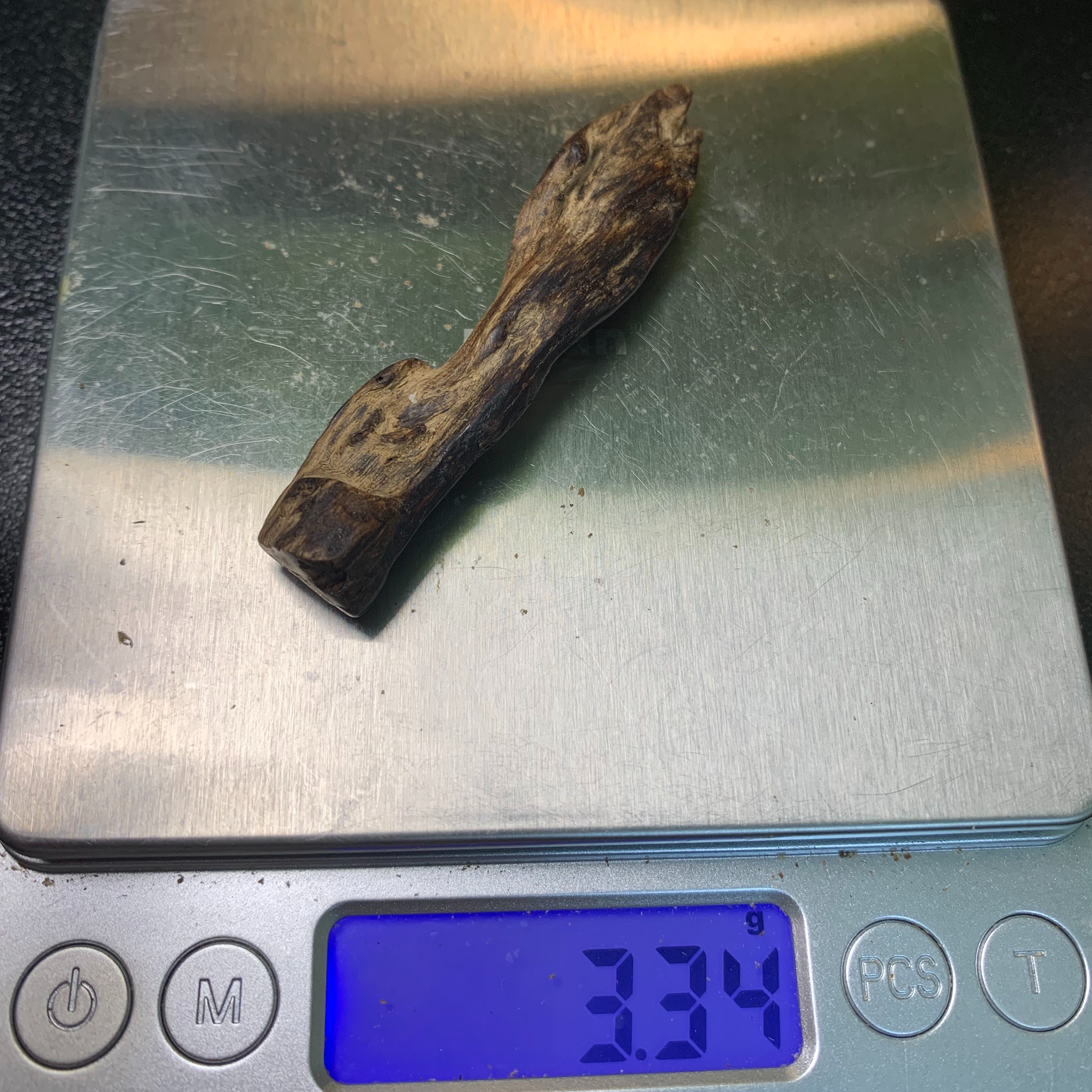 [LIMITED] Mặt trầm hương Phước Sơn chìm nước thơm sống thơm chín đều ngọt mạnh thơm sâu nặng hơn 3g - tông hàng quý hiếm #0001