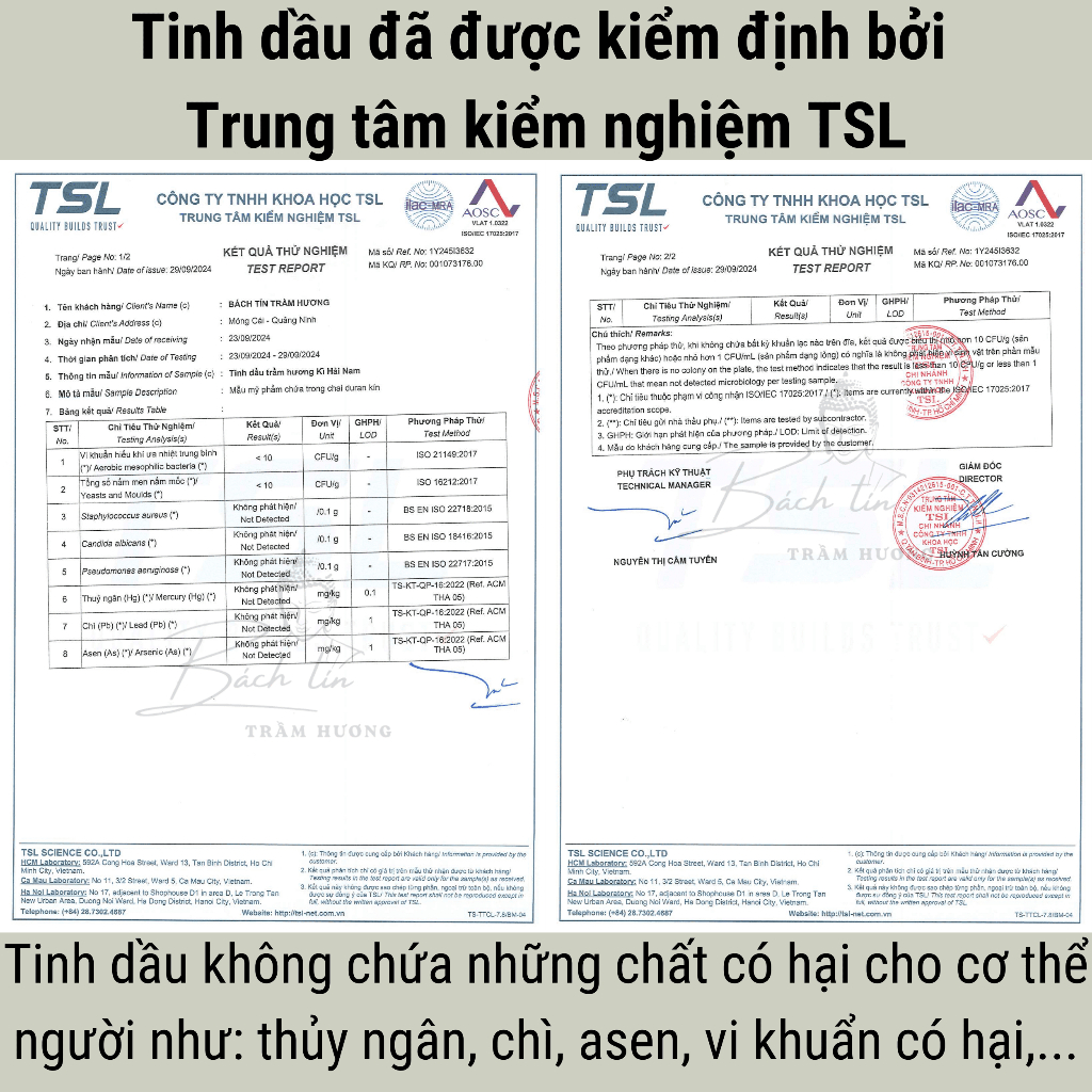 Tinh dầu trầm hương nguyên chất Bách Tín thiên nhiên liệu pháp mùi hương, hỗ trợ giấc ngủ 1-5gram