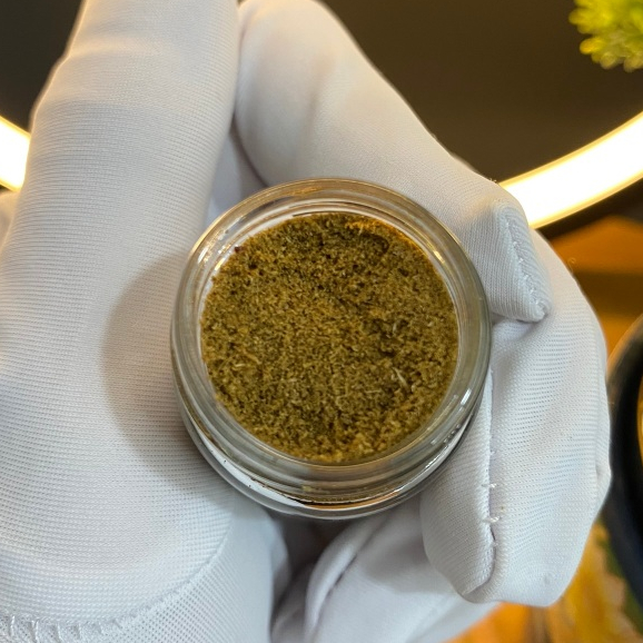 Bột trầm hương xông đốt dưỡng vòng Kì Hải Nam mùi thơm xâu mạnh thanh ngọt LỌ 10gram 128