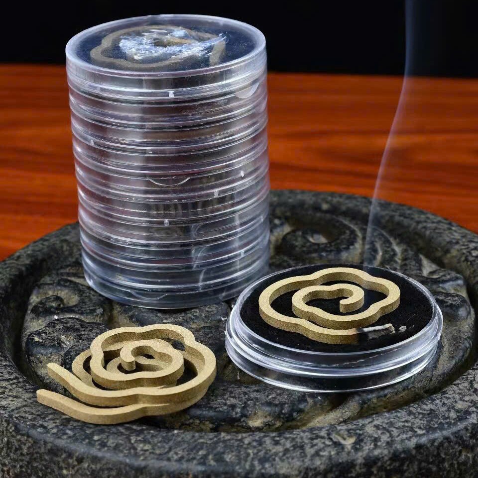 Nhang trầm hương Kì Hải Nam vân mây không keo thanh ngọt 10 miếng 116