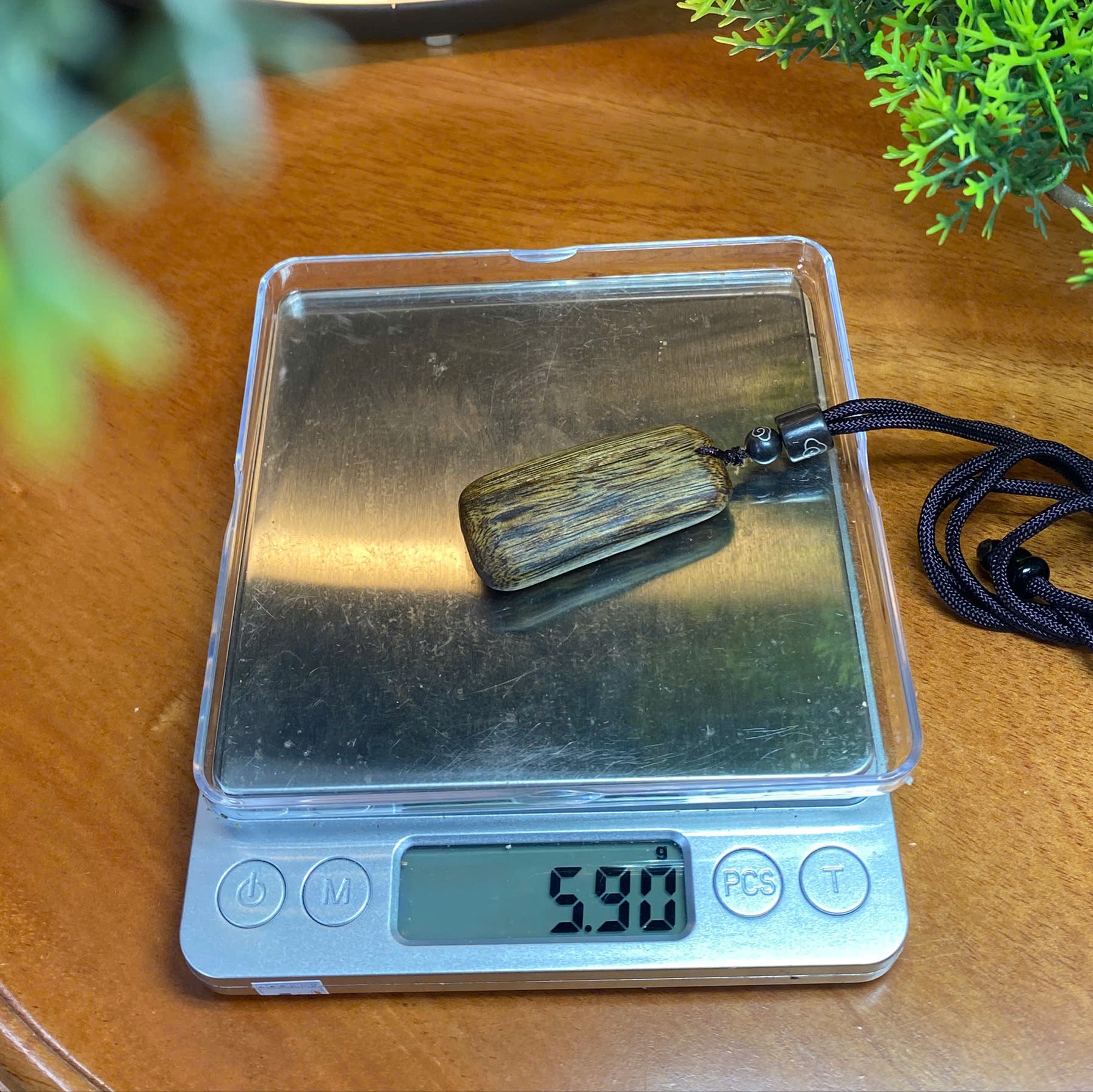 [LIVE] Vòng cổ trầm hương Kì Hải Nam mặt 5g mùi thơm thanh thanh dịu 125