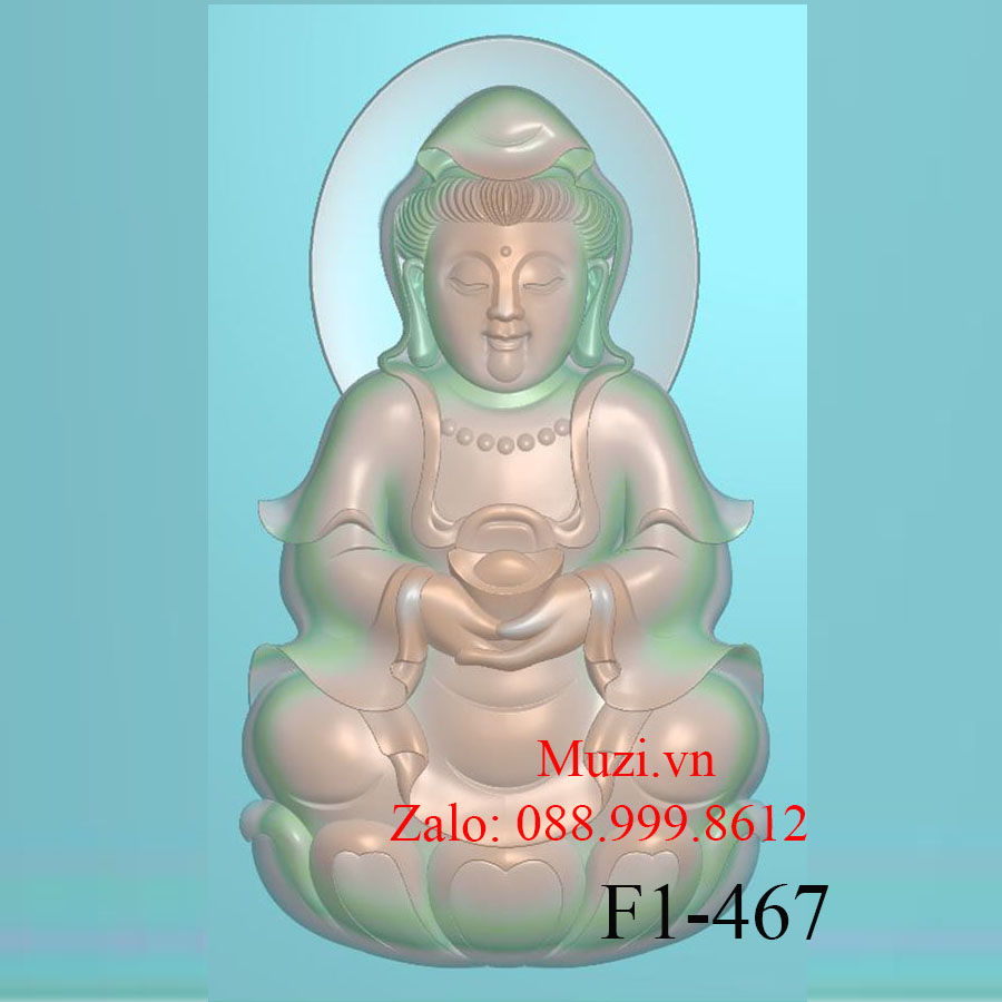 MẪU CNC PHẬT QUAN ÂM (F1-467)