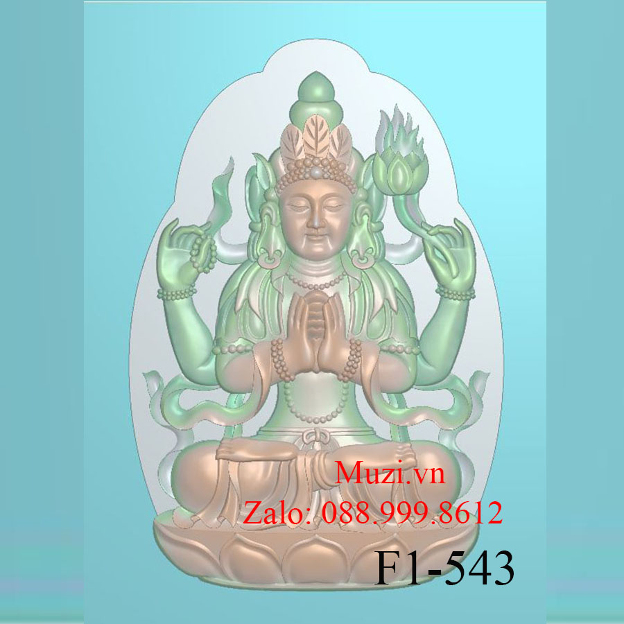 MẪU CNC THIÊN THỦ THIÊN NHÃN (F1-543)