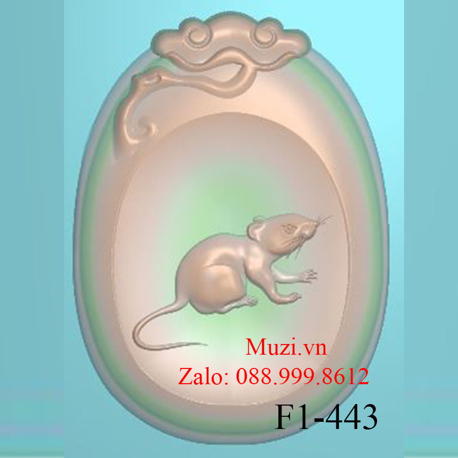 MẪU CNC TUỔI TÝ (F1-443)