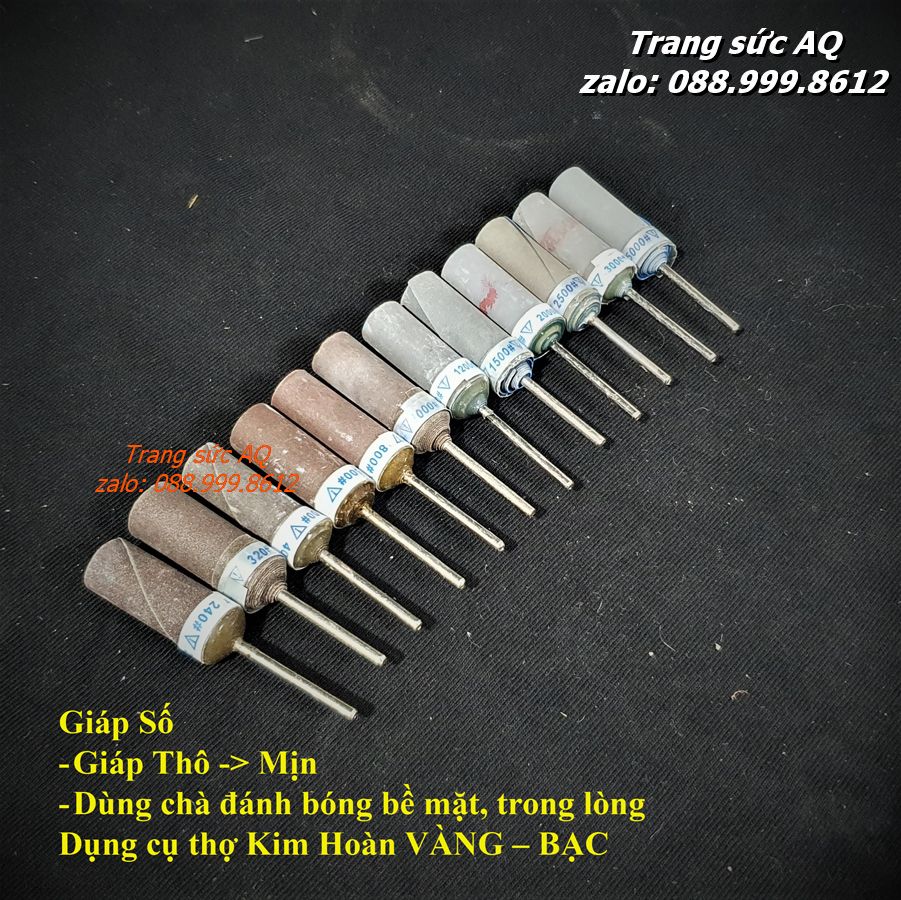 Mũi Mài Giấy Giáp - Dụng Cụ Kim Hoàn