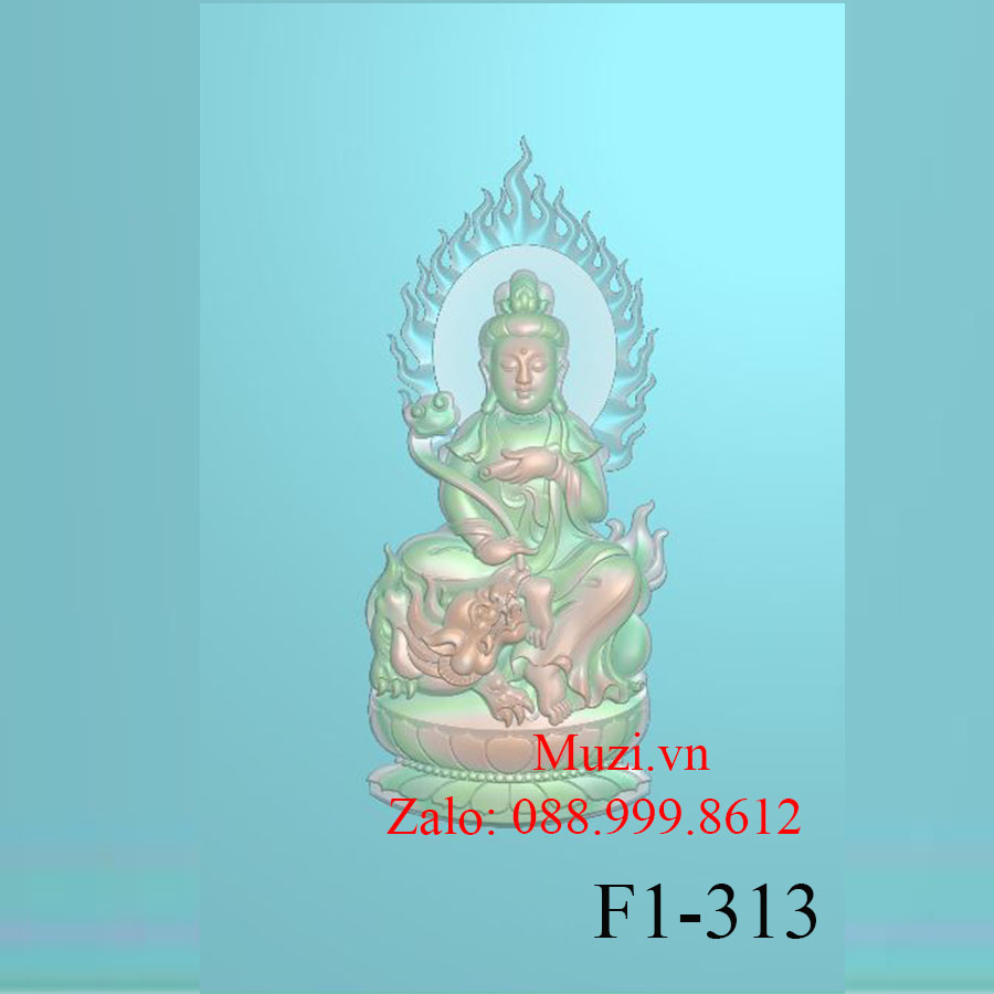 MẪU CNC VĂN THÙ SƯ LỢI (F1-313)