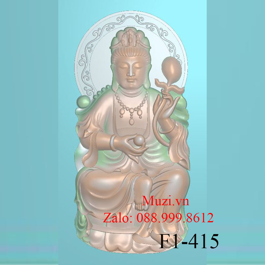 MẪU CNC PHẬT QUAN ÂM (F1-415)