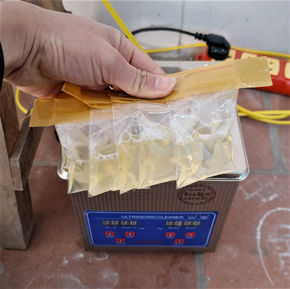 Nước Rửa Trang Sức Máy Rung Siêu Âm - Dụng Cụ Kim Hoàn